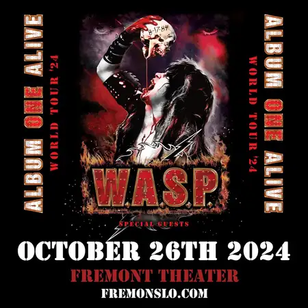 W.A.S.P. ALBUM ONE ALIVE WORLD TOUR '24