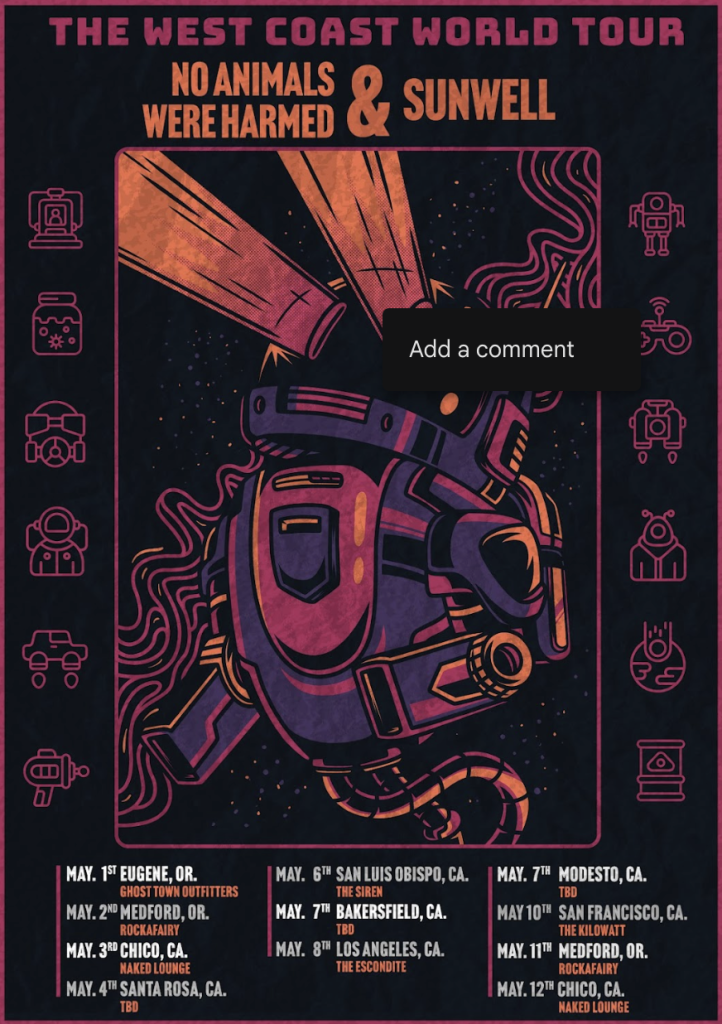 No Animals Were Harmed with Sunwell (Free prog rock show, two bands)