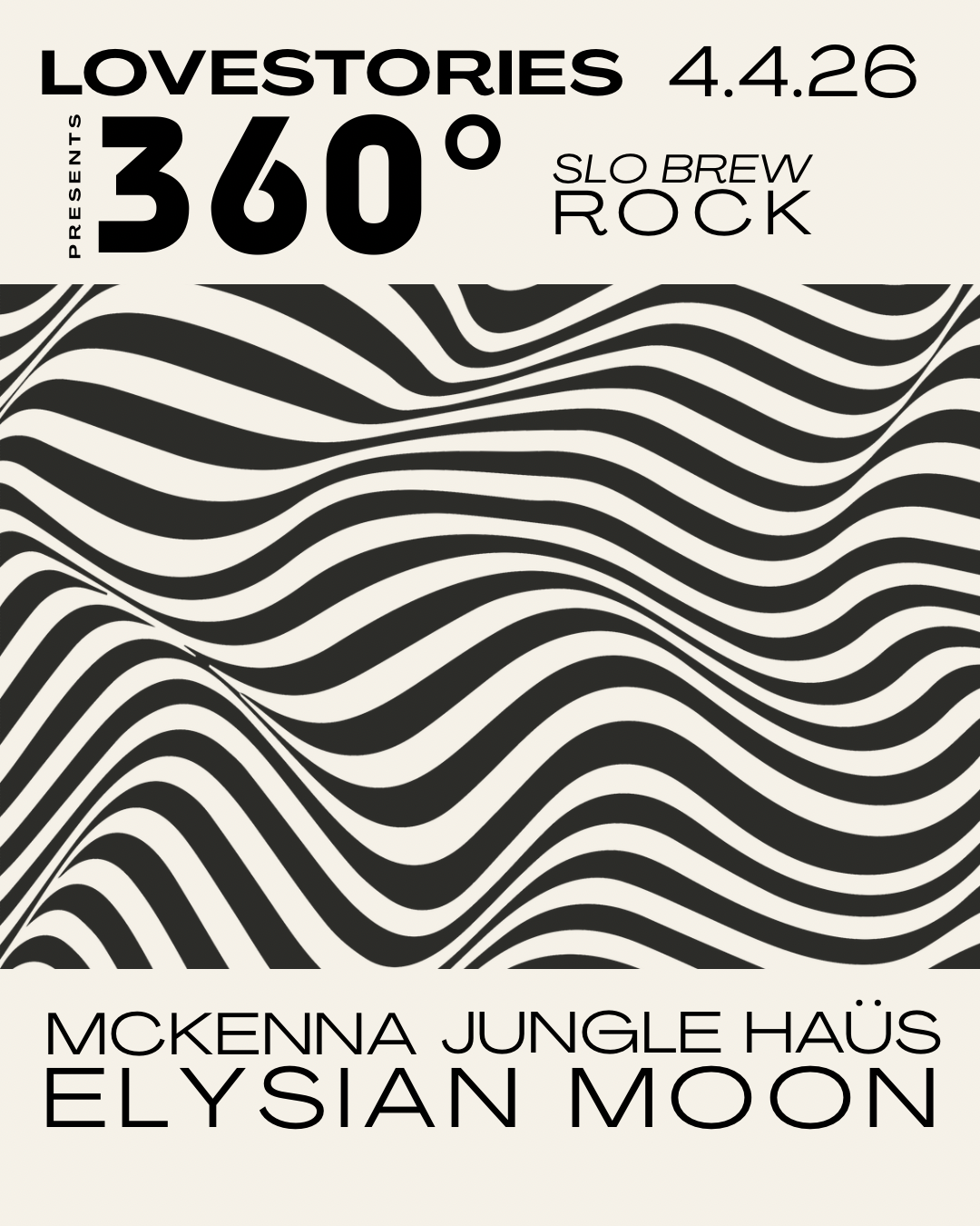 LOVESTORIES Presents : 360° w/ Elysian Moon, Jungle Haüs, and McKenna